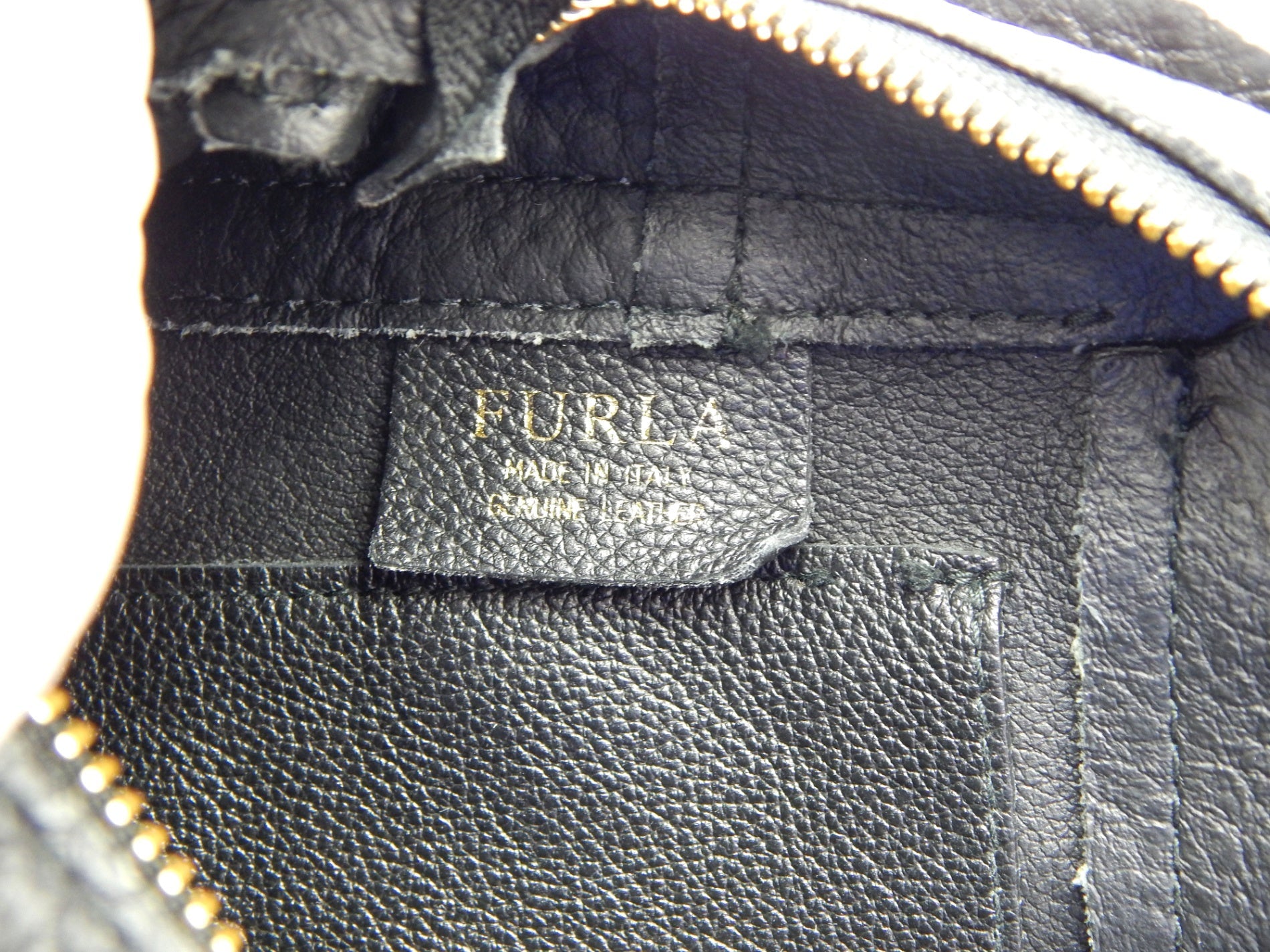 フルラ(FURLA) カプリッチョ サッチェルバッグ ブラック - 安心保証・業界最安値の販売 福助